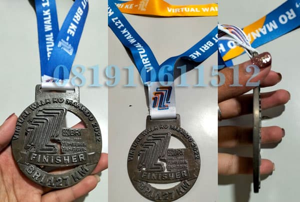 medali timah finisher walk